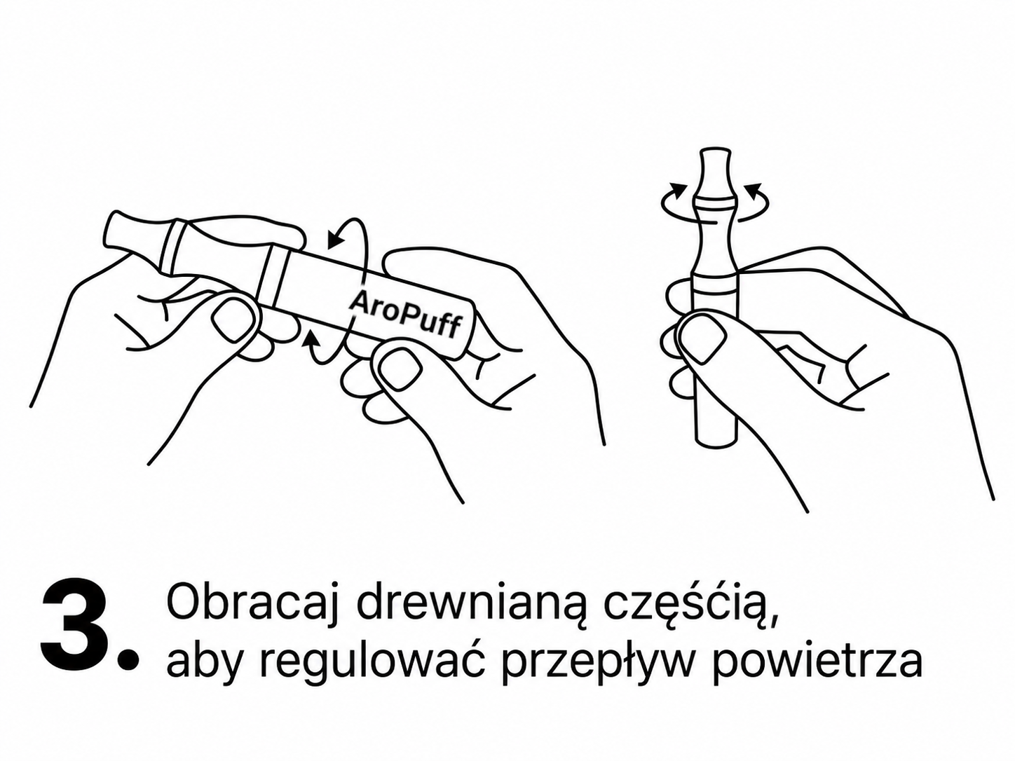 Regulowanie przepływu powietrza w inhalatorze EXCLUSIVE