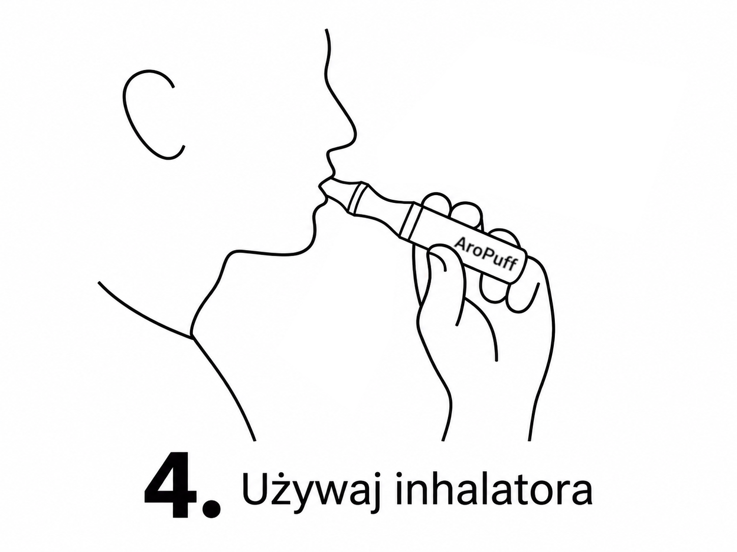 Korzystanie z inhalatora AroPuff EXCLUSIVE